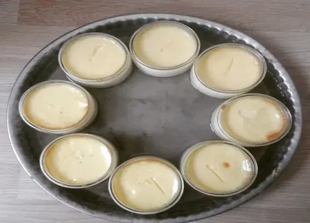 Crèmes aux œufs vanille
