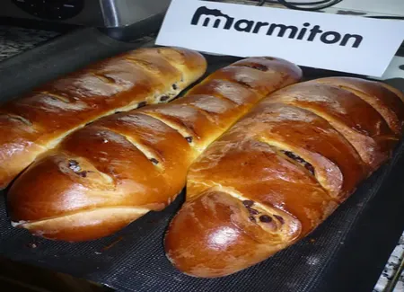 Baguettes viennoises aux pépites de chocolat