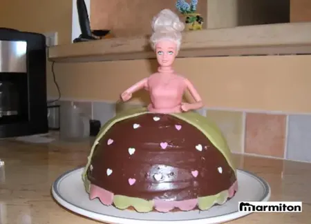 Gateau princesse 3d