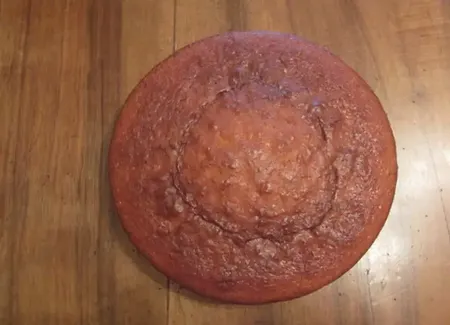 Gâteau à l'arôme naturel d'orange (léger)