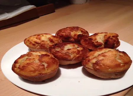 Muffins américains aux raisins secs