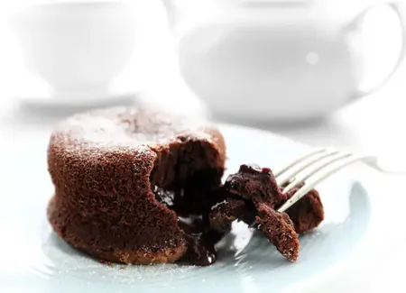 Fondant au chocolat sans farine