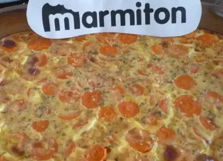 Clafoutis de carottes au cumin