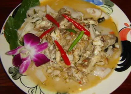 Soupe de coco thaï