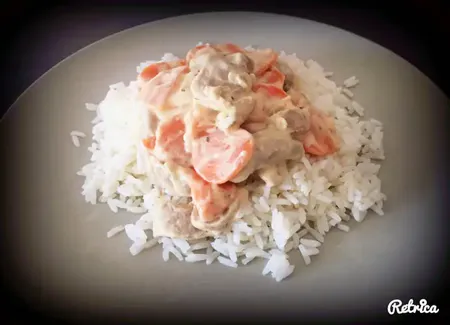 Blanquette de volaille aux champignons