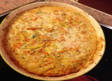 Paillassons de carottes et pommes de terre
