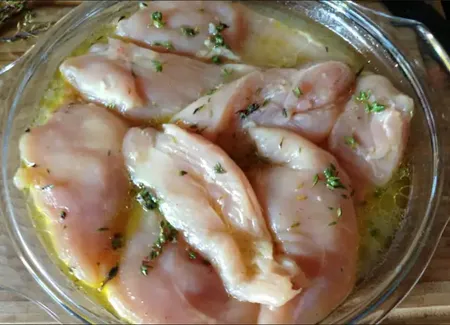 Marinade de poulet au citron vert
