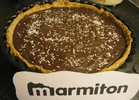 Tarte des iles au chocolat noir