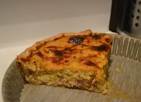 Quiche courge bacon et sirop d'érable