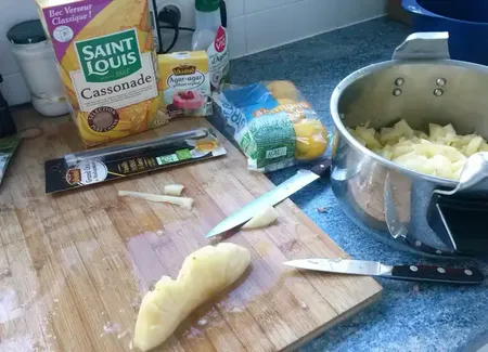 Confiture d'ananas