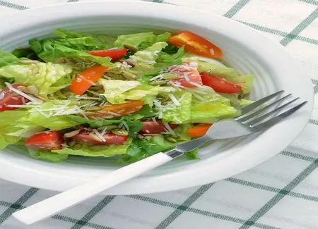 Salade de crudités au miel
