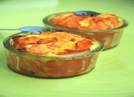 Petite charlotte de carottes