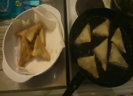 Samoussa haché de boeuf et pomme de terre