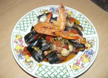 Cataplana aux fruits de mer