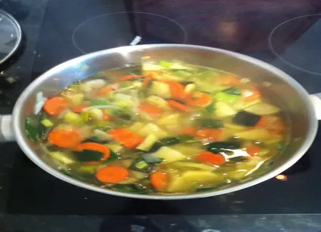 Soupe de légumes à l'ancienne
