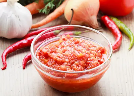 Purée de piment pour assaisonnement