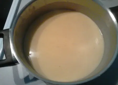 Sauce béchamel améliorée