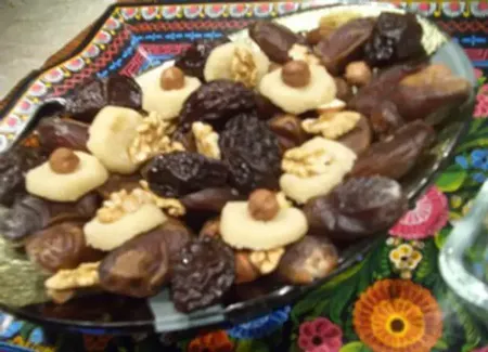 Mendiants au chocolat