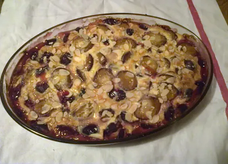 Clafoutis aux quetsches
