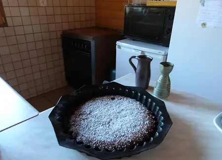 Gâteau fondant aux trois chocolats