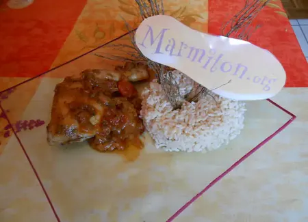Cuisses de poulet à la provençale faciles