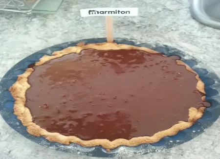 Tarte chocolat noix de pécan caramélisées