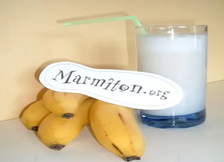Milk-shake light à la banane