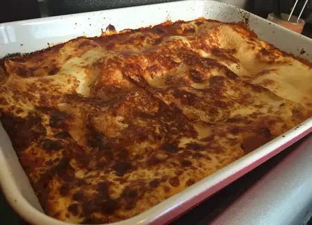 Lasagne à la béchamel de ricotta