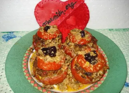 Tomates farcies au boeuf haché