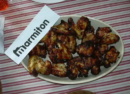 Ailes de poulet à la sauce soja et au sirop d'érable