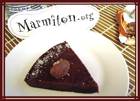 Gâteau au chocolat et à la crème de marron (micro-ondes)