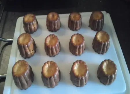 Cannelés salés poivron cumin