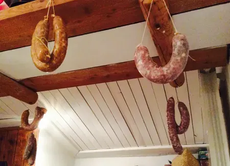 Saucisse sèche ou saucisson de campagne