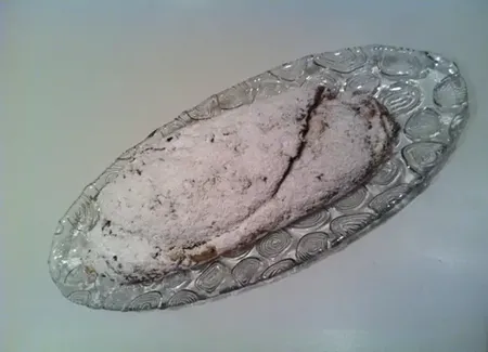 Stollen de dresde à la pâte d'amandes
