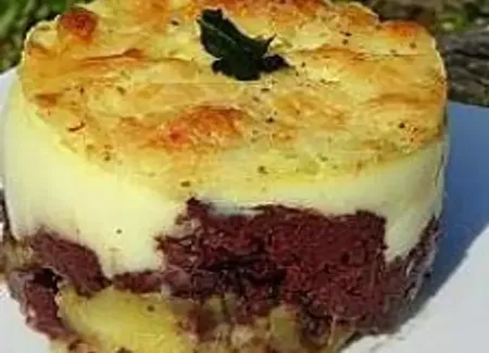 Hachis parmentier boudin et pommes (thermomix)
