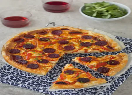 Quiche andalouse (poivrons et chorizo)