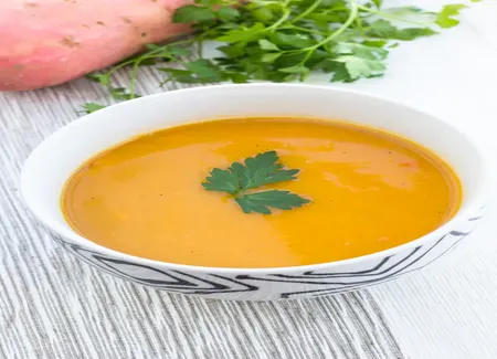 Velouté de patates douce