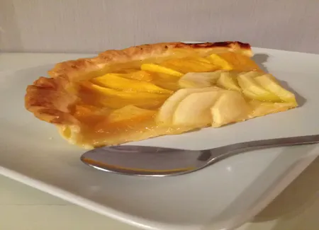Tarte mangue et pomme