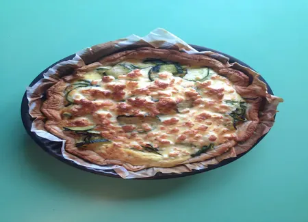 Tarte grecque courgettes feta
