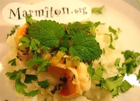 Crevettes façon vietnamienne