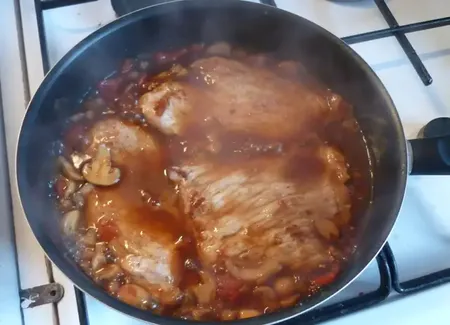 Escalopes de veau à l'italienne