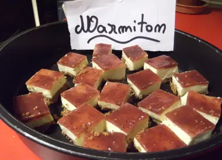Minis bavarois à la framboise