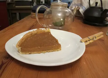 Tarte d'automne sucrée au légumes peu communs
