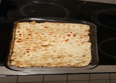 Gratin de crozets aux courgettes et au chèvre
