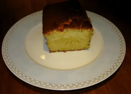 Cake à l'orange et au sucre brun