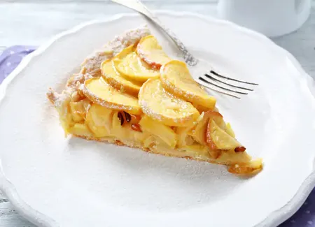 Tarte moelleuse aux pommes