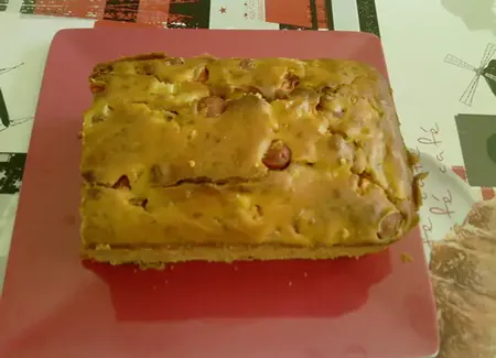 Cake de tomates et saucisses