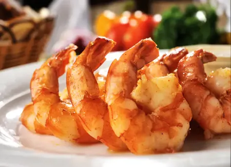 Crevettes grillées