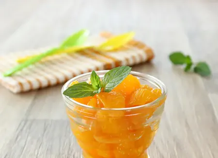 Salade de clémentines à la fleur d'oranger