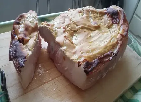 Rouelle de porc à la bière et à la moutarde